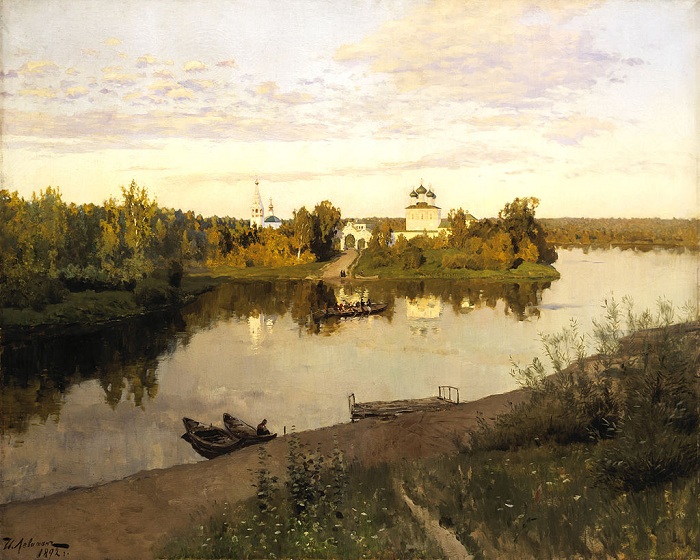 Вечерний звон. (1892). Автор: Исаак Левитан. Вечерний звон. (1892). Автор: Исаак Левитан.