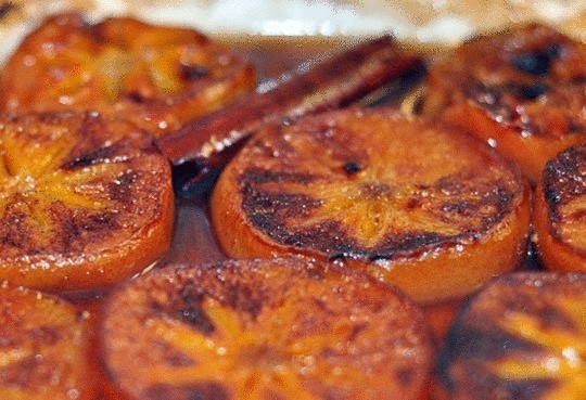Запеченная хурма с имбирем — удивительно полезный и вкусный десерт Запеченная хурма с имбирем — удивительно полезный и вкусный десерт