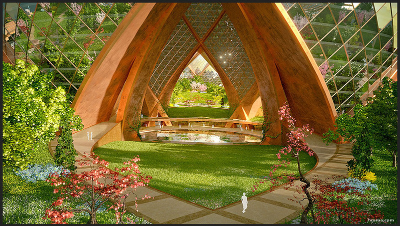 Город в небе - город лотосов - архитектурная утопия или реальность будущего? 