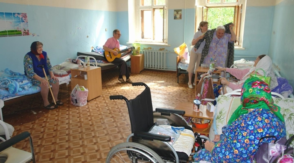 Дом престарелых села Мещерино, Тульская область. Фото: © butovohram.ru
