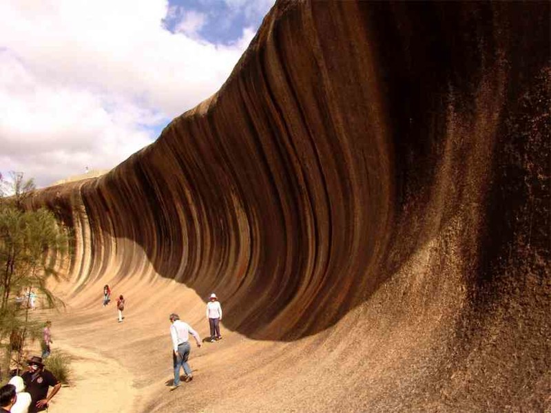 Каменная волна в Австралии завораживает Каменная волна в Австралии завораживает австралия, волна, камень