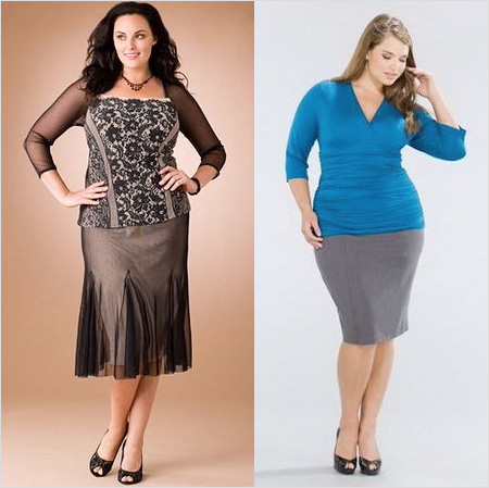 модные юбки для полных девушек. По праву универсальным фасоном юбки