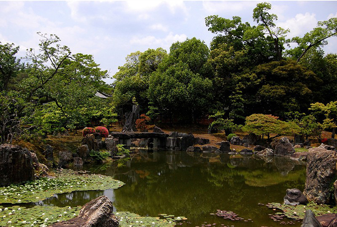 Сады замка Нидзё