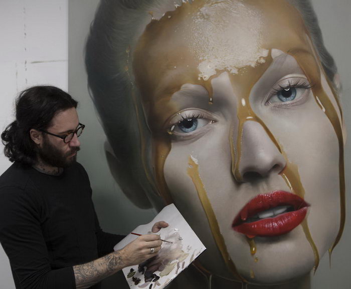 Реалистичные портреты людей Mike Dargas Реалистичные портреты людей Mike Dargas