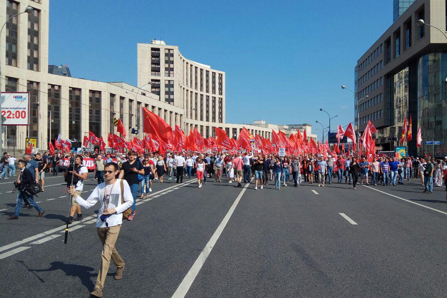 Митинги из-за пенсий народ не собирают. Почему?