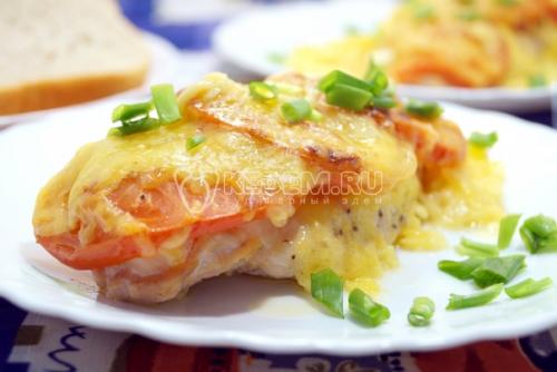 Куриное Филе с помидорами и сыром «София».