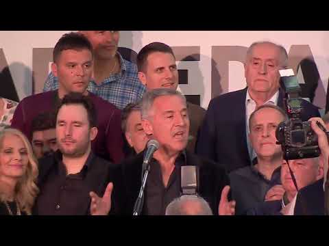 Победа Мило Джукановича на президентских выборах в Черногории