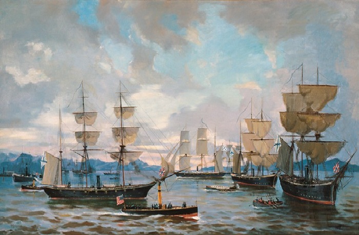 Российский флот у берегов Америки во время Гражданской войны в 1862–63 годах. Почему две картины мариниста Айвазовского запрещены для показа в России и сегодня