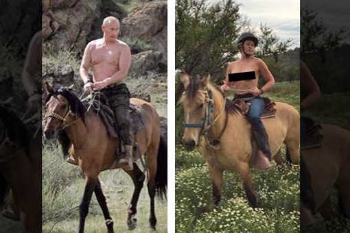 Телеведущая из США недовольна, что Instagram удалил ее смелый фотоколлаж с Путиным