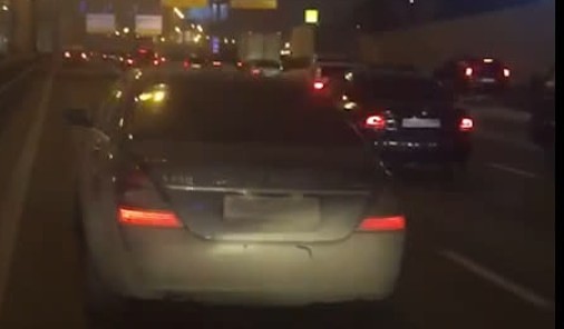 Не стал уступать «Скорой» в тоннеле