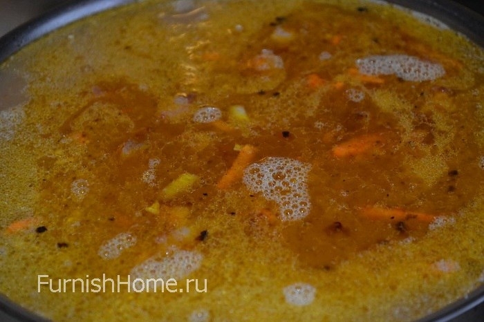 Гороховый суп с копченостями Гороховый суп с копченостями