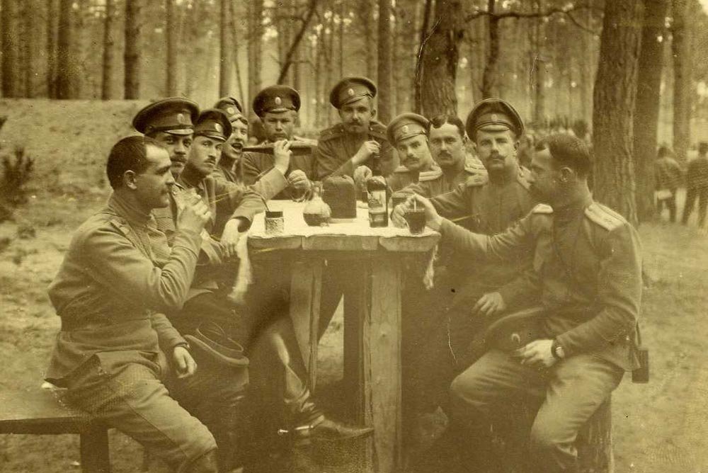 Быт и отдых воинов Первой мировой в фотографиях. Русская армия Быт и отдых воинов Первой мировой в фотографиях. Русская армия