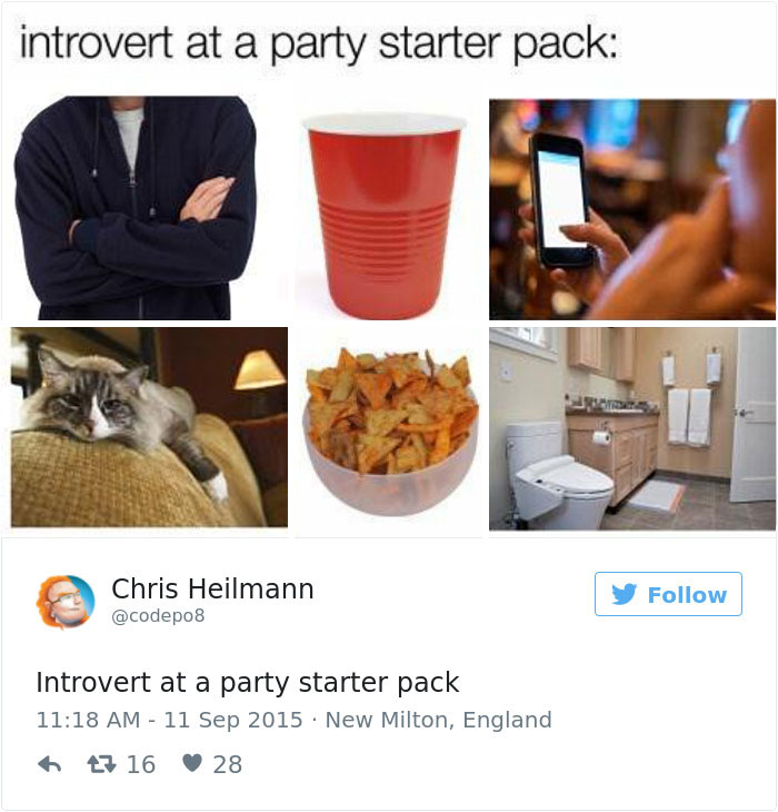 Introvert Tweet