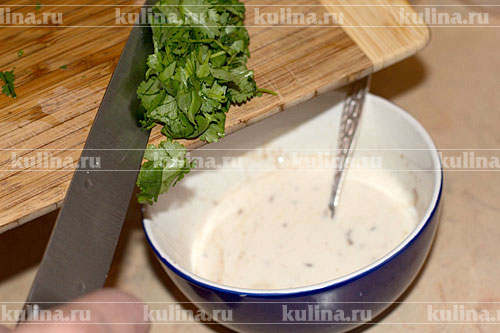 Шашлык из курицы в кефире