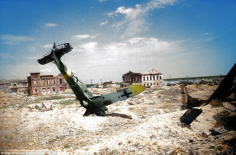 Ожившие лица войны: фотографии битвы за Сталинград в цвете