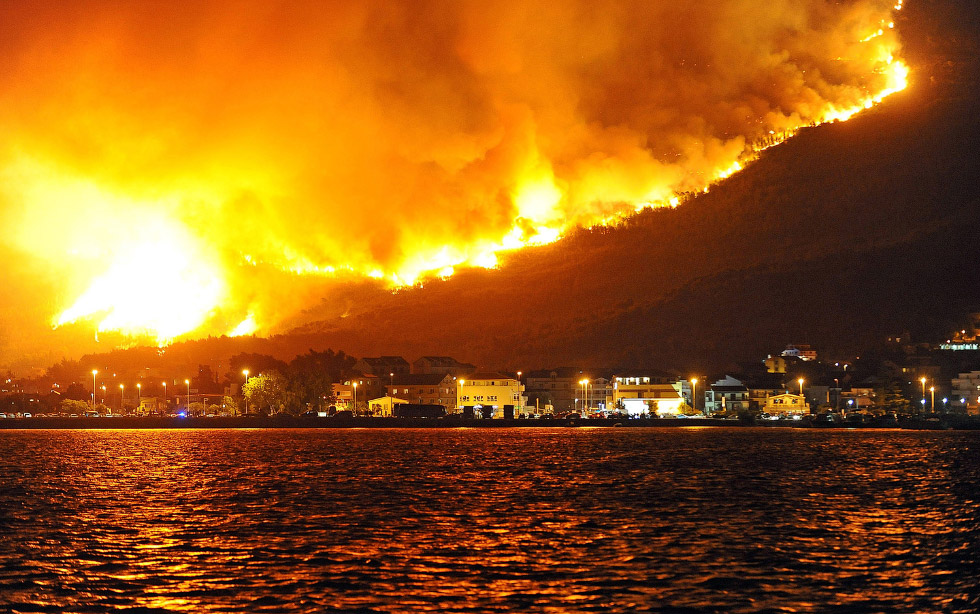 Европейские пожары лета 2017