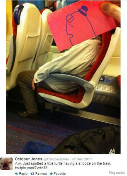 Чем занять себя во время поездки на работу (23 фото)