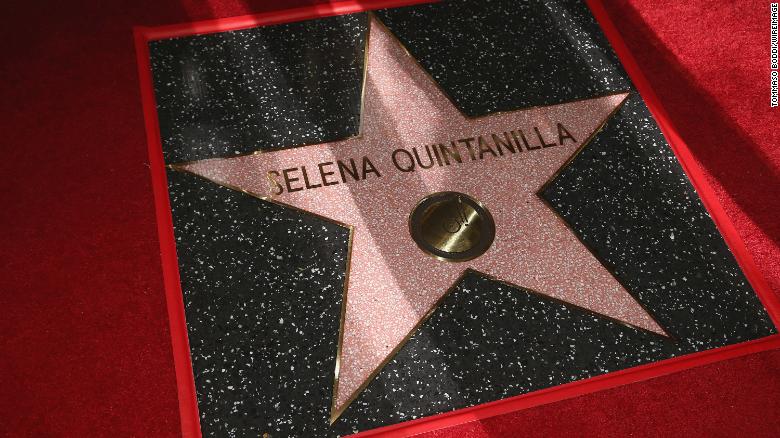 Selena honored on Hollywood Walk of Fame