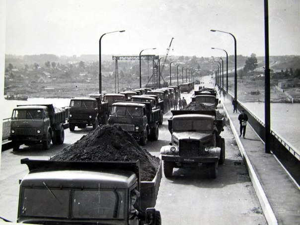 Сентябрь 1970 год.Открытие моста через реку Волгу. Город Кострома СССР, быт, воспоминания, ностальгия, фото