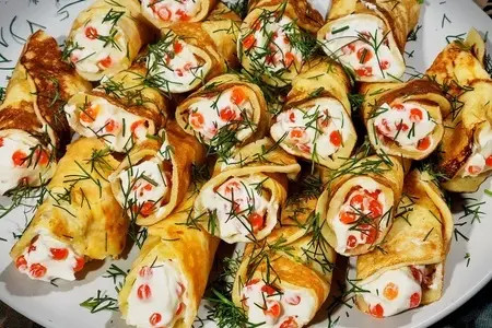 Рецепт вкусных сырных трубочек