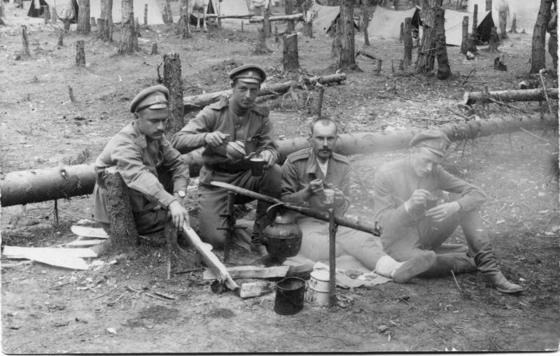 Быт и отдых воинов Первой мировой в фотографиях. Русская армия Быт и отдых воинов Первой мировой в фотографиях. Русская армия