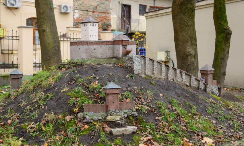 миниатюра, Украина, замок, пямятник