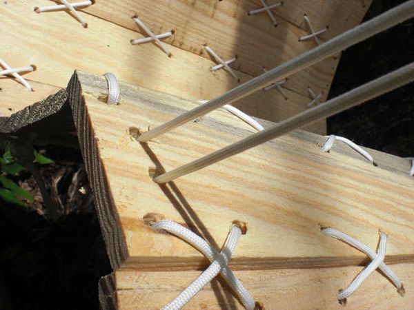 Кресло-гамак из строительного поддона Кресло-гамак из строительного поддона