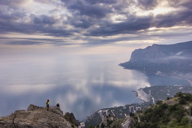 Виа Феррата в Крыму. Гора Ильяс кая (Альпинизм, via ferrata, ferrata, деликли, гид, проводник)