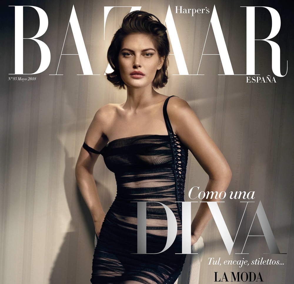 Harper's Bazaar испания май 2018 года Кэтрин Макнейл