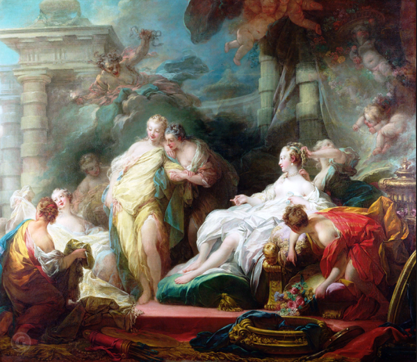 "Психея показывает своим сестрам дары Купидона", 1753