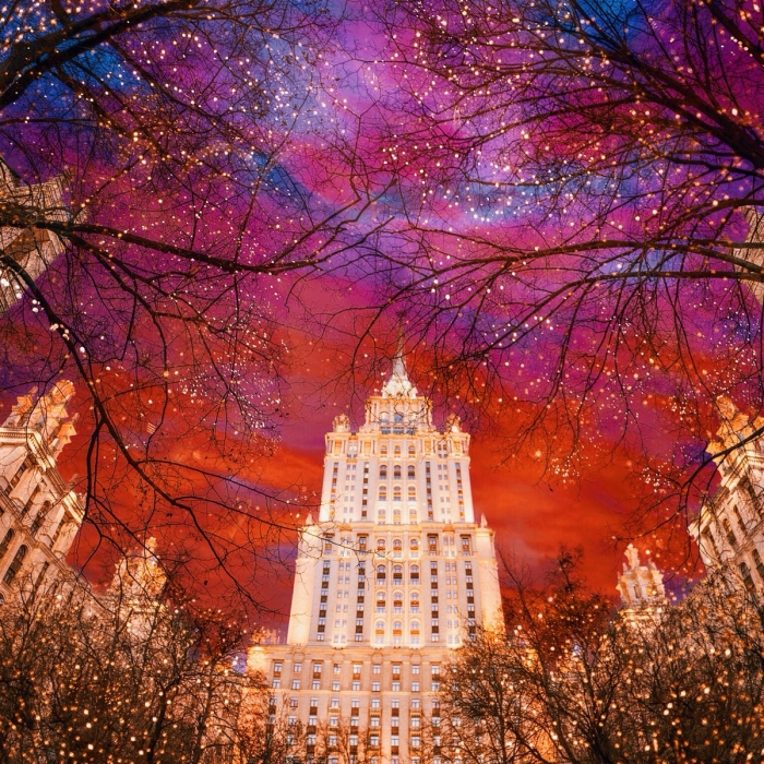 Новогодняя Москва на фотографиях Кристины Макеевой Новогодняя Москва на фотографиях Кристины Макеевой