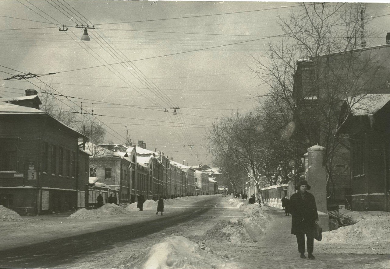 Улица нижняя Красносельская 1950