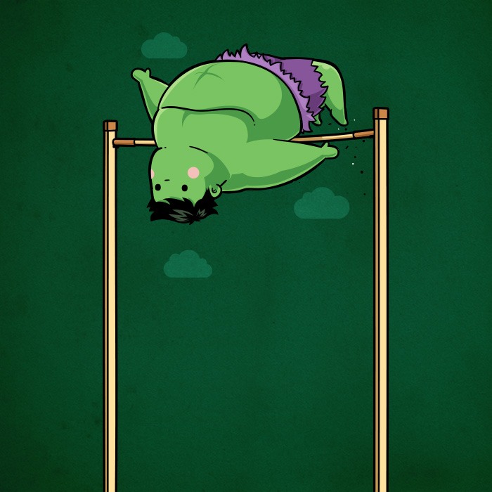 Sporty Hulk - High Jump