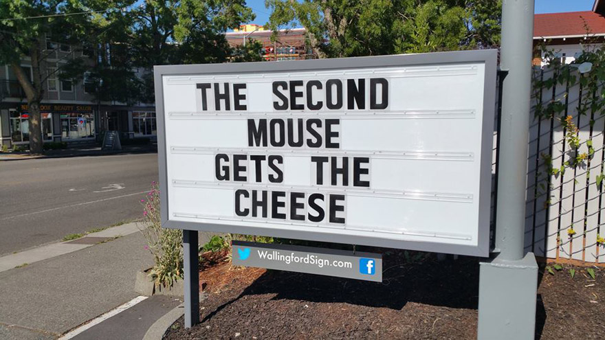 Gas Station Sign