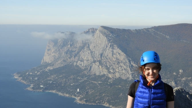 Виа Феррата в Крыму. Гора Ильяс кая (Альпинизм, via ferrata, ferrata, деликли, гид, проводник)