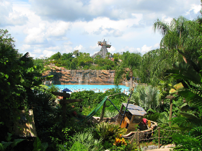 Диснеевский аквапарк Typhoon Lagoon. Фото