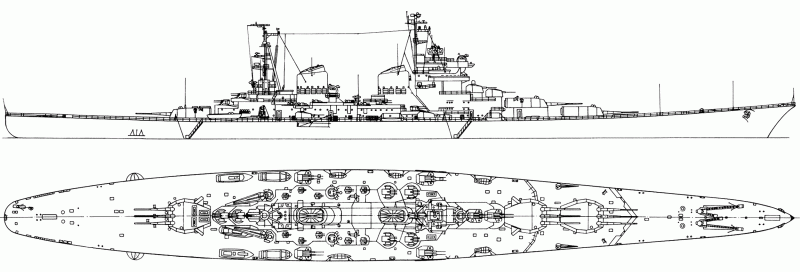 Артиллерийское вооружение тяжелых крейсеров послевоенных проектов 82 и 66