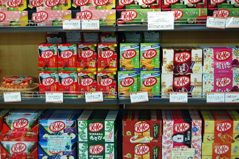 12. Япония - рай для любителей KitKat-а 12. Япония - рай для любителей KitKat-а в мире, интересное, полезно, путешествия, страна, факты, фото, япония