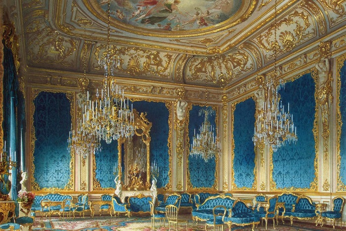 Особняк барона Штиглица. Акварель. Луиджи Премаци. Особняк барона Штиглица. Акварель. Луиджи Премаци.