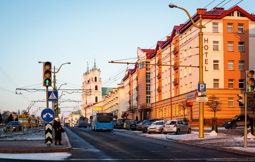 Прогулка по белорусскому Гродно