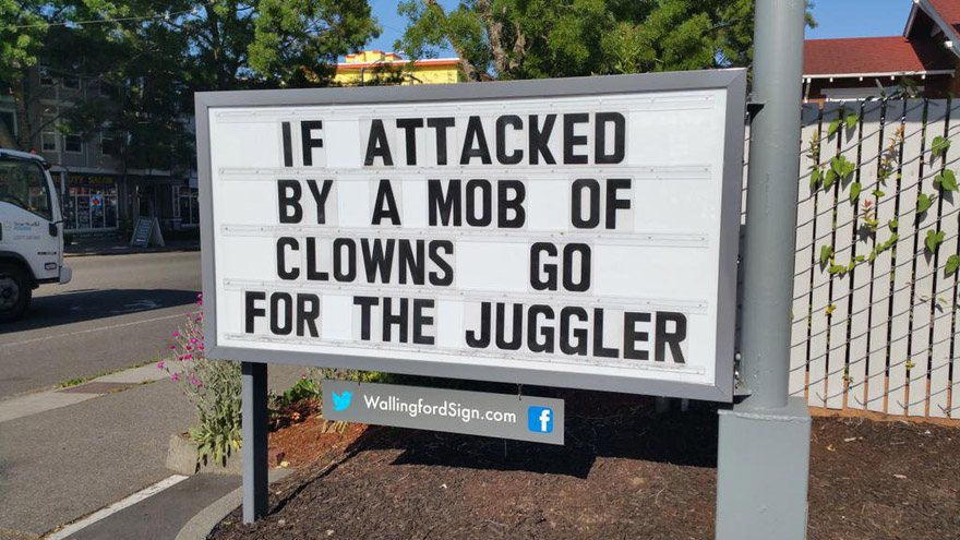 Gas Station Sign