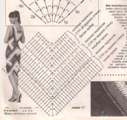 Шикарные модели Анны Вититиной, вязаные крючком Шикарные модели Анны Вититиной, вязаные крючком