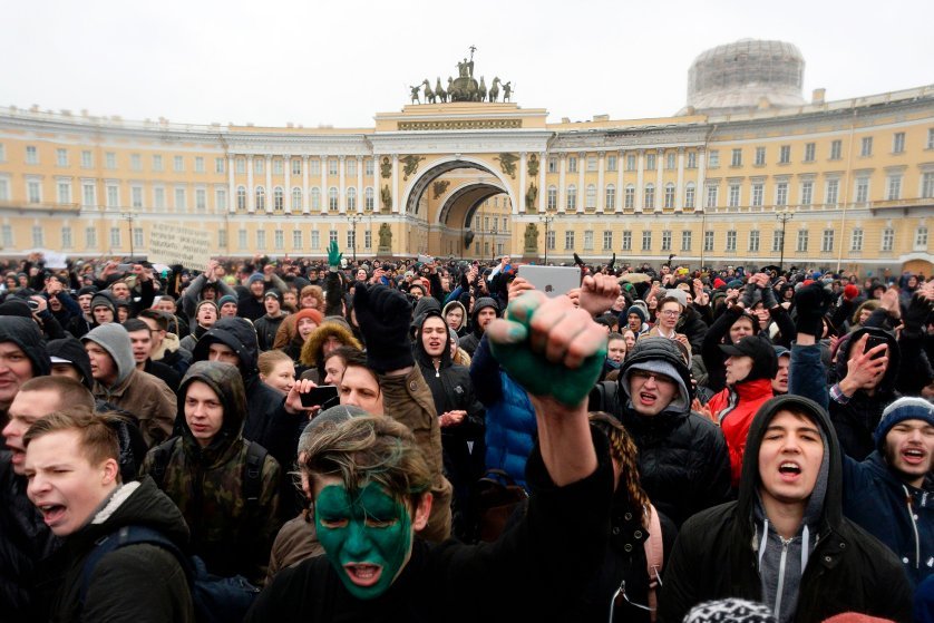 Митинги в России