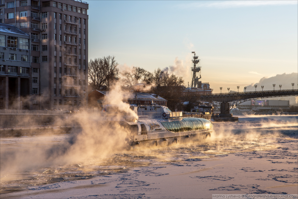 Московские постовые в минус 30 Московские постовые в минус 30