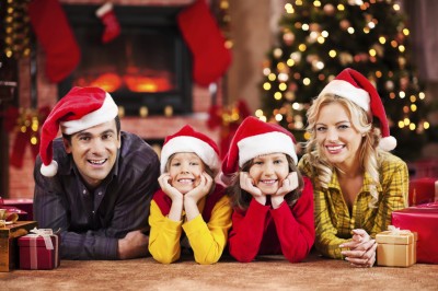 family new year