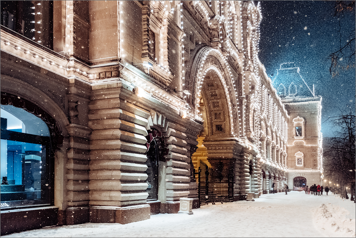 Красивые зимние локации в Москве