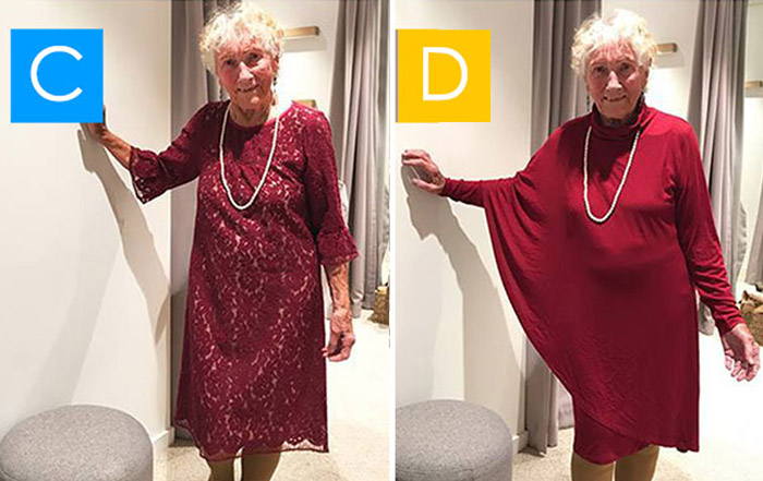 93-летняя невеста не может определиться с выбором своего свадебного платья