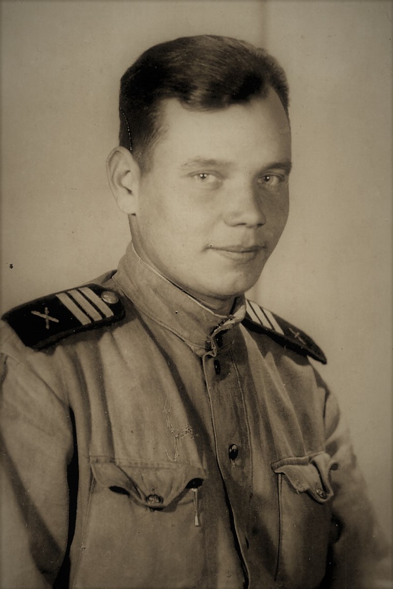 Рядовой солдат ВОВ 1941-1945