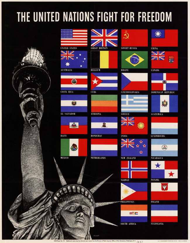 СССР, Великобритания, США, пропаганда