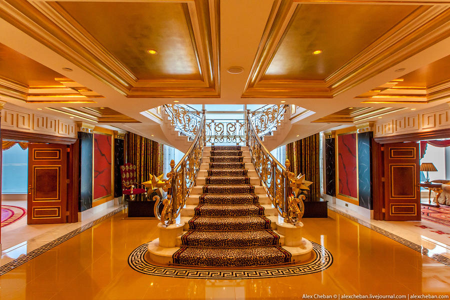 Самый дорогой номер в семизвездочном отеле Burj Al Arab Самый дорогой номер в семизвездочном отеле Burj Al Arab